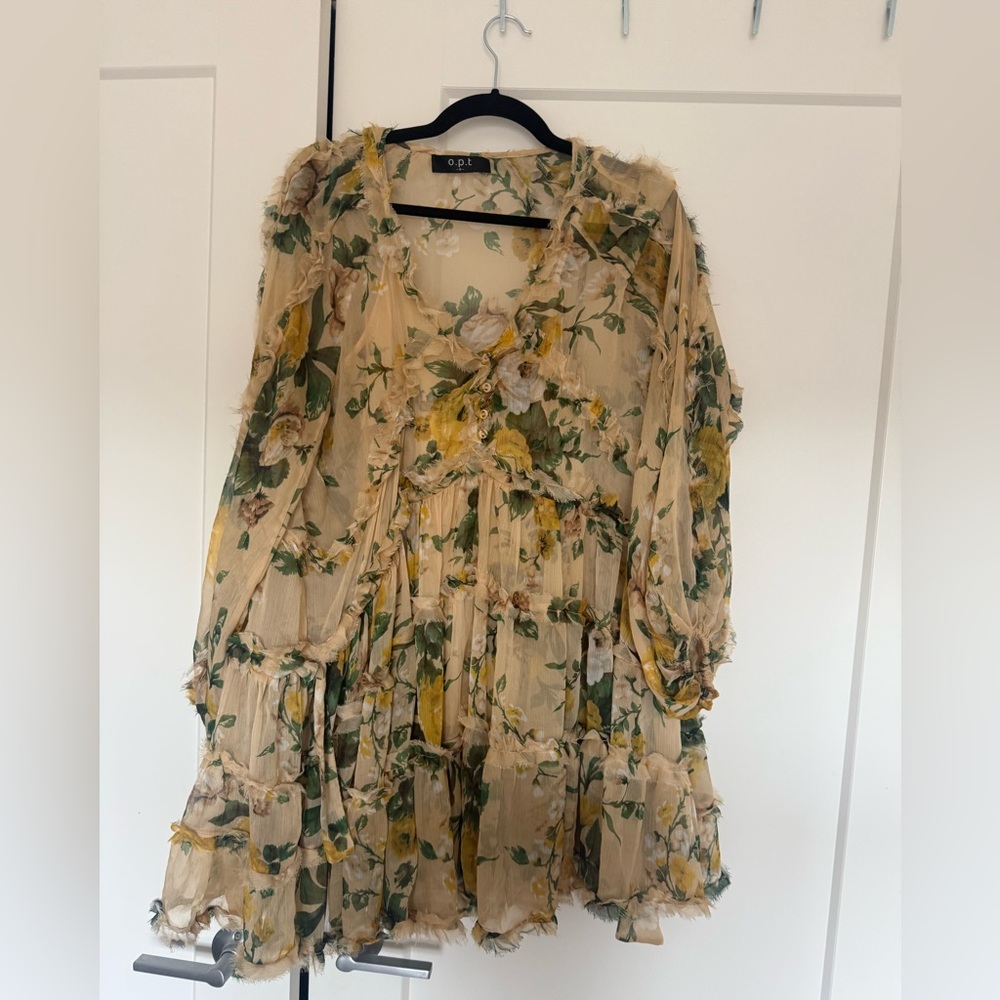 Floral Ruffled Dress